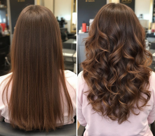 Hair Perming at Elevate Salon Wig House